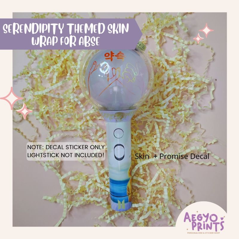ABSE - SERENDIPITY THEMED Army Bomb Skin Wrap by Aegyoprints