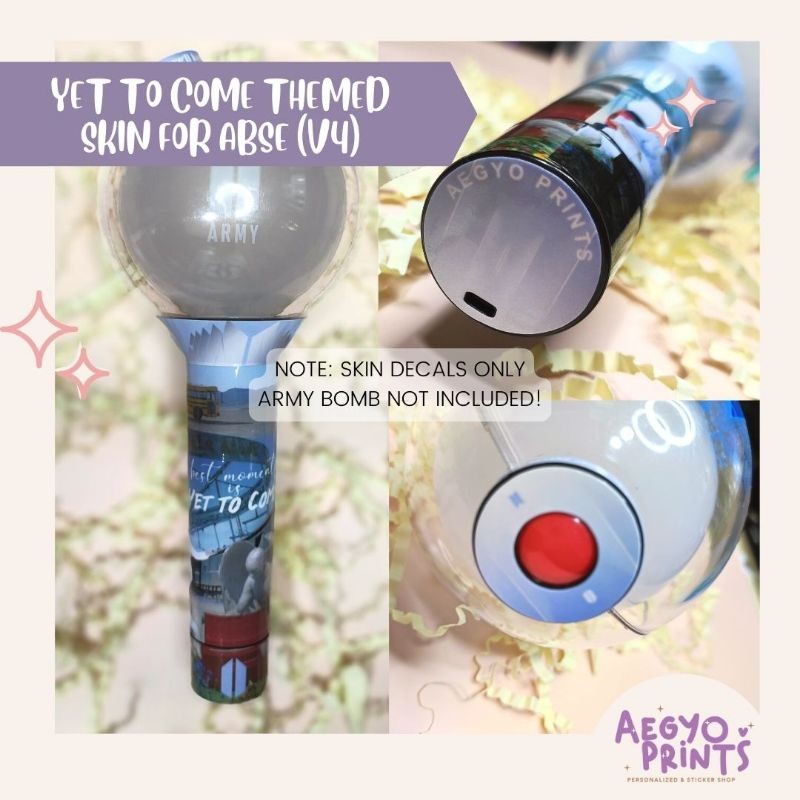 ABSE - YET TO COME THEMED Army Bomb Skin Wrap by Aegyoprints
