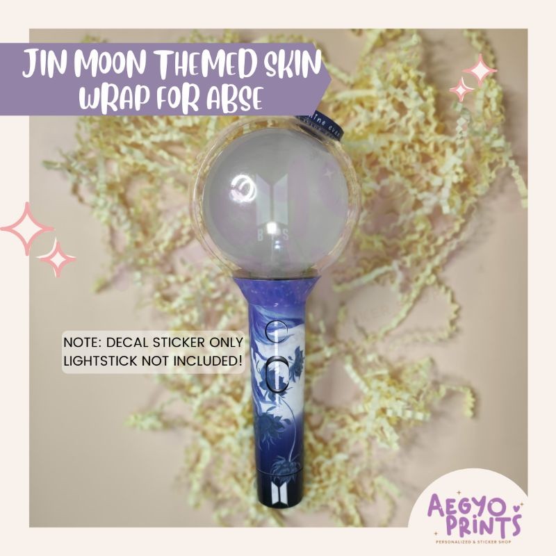 ABSE - MOON JIN - THEMED Army Bomb Skin Wrap by Aegyoprints