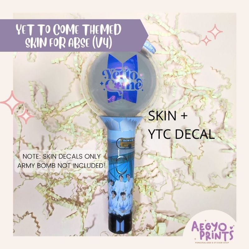 ABSE - YET TO COME THEMED Army Bomb Skin Wrap by Aegyoprints
