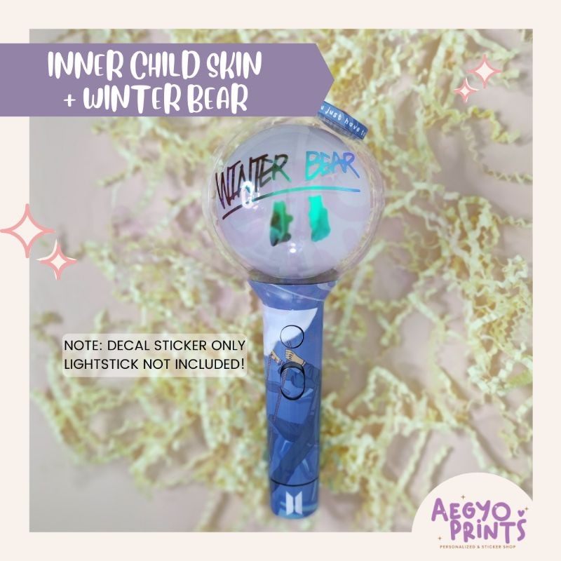 ABSE - INNER CHILD THEMED Army Bomb Skin Wrap by Aegyoprints