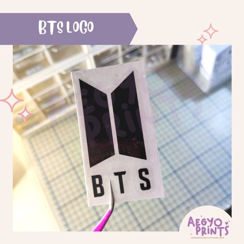 BANGTAN MEMBER SIGNATURE - FAN-MADE DECAL STICKER by Aegyoprints