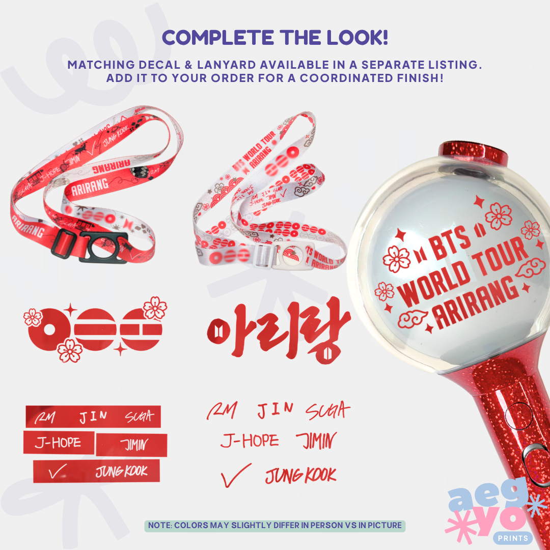 ARIRANG-THEMED ARMY BOMB SKIN WRAP | AEGYOPRINTS