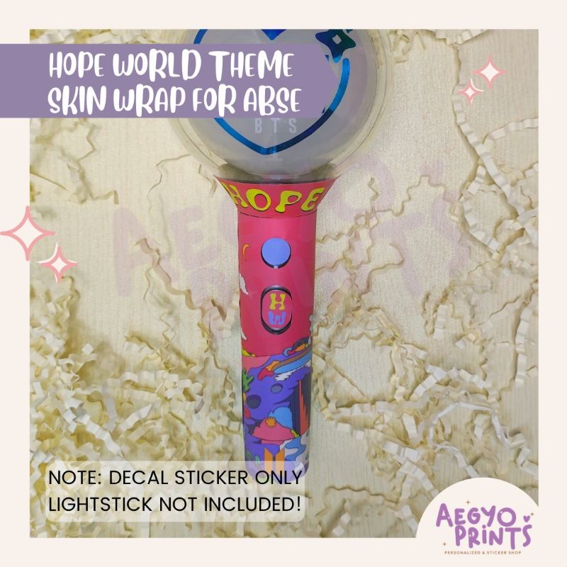 ABSE - HOPE WORLD THEMED Army Bomb Skin Wrap by Aegyoprints