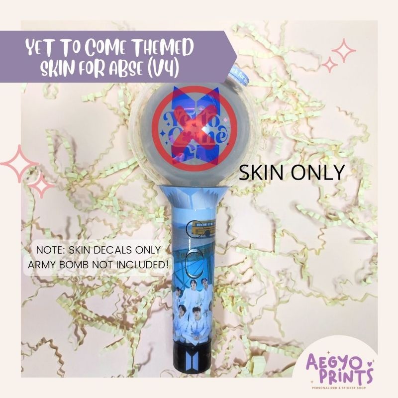 ABSE - YET TO COME THEMED Army Bomb Skin Wrap by Aegyoprints