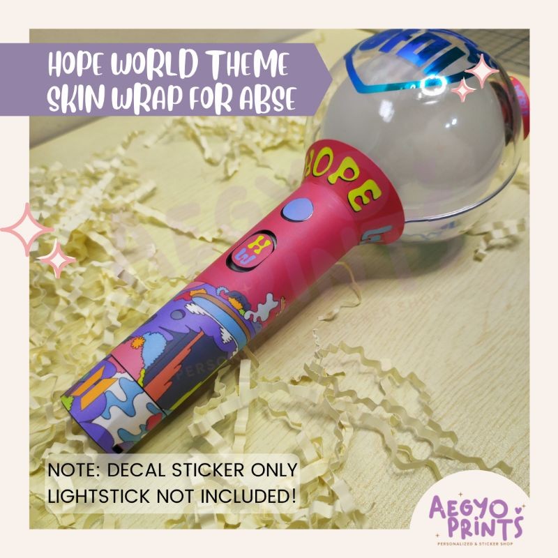 ABSE - HOPE WORLD THEMED Army Bomb Skin Wrap by Aegyoprints