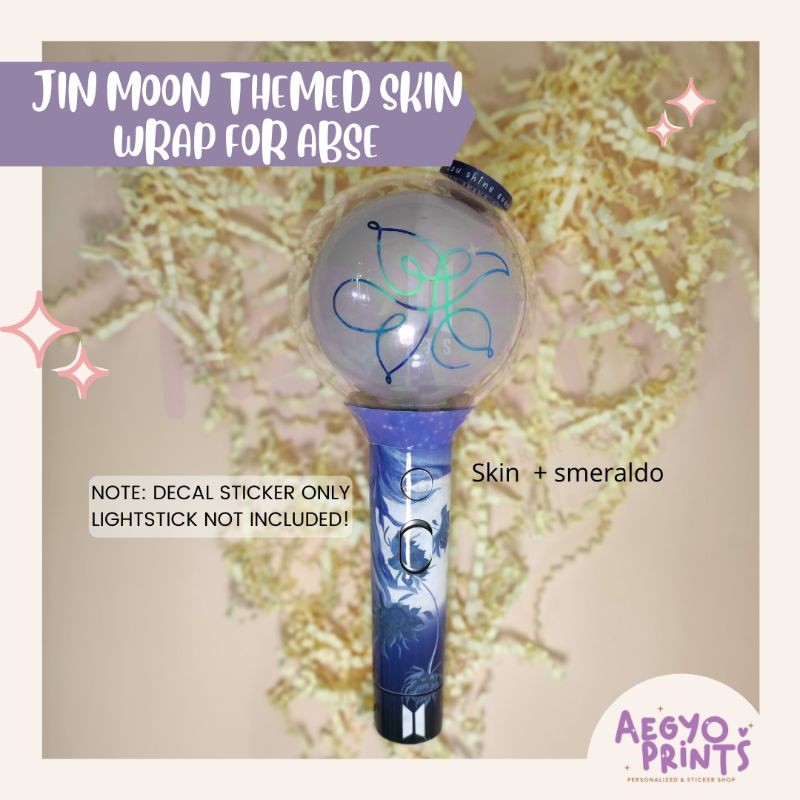 ABSE - MOON JIN - THEMED Army Bomb Skin Wrap by Aegyoprints