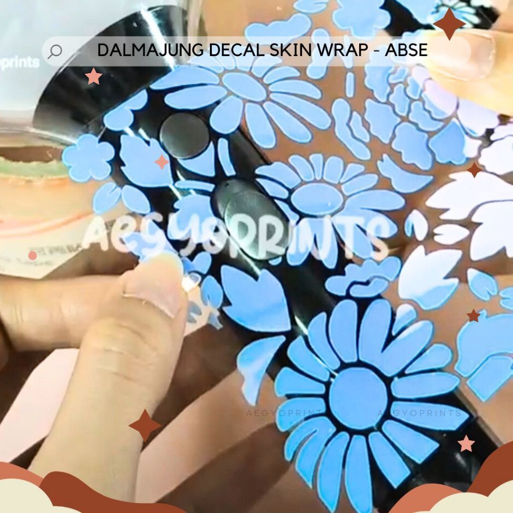 SPARKLE | Dalmajung Decal Army Bomb Skin Wrap for ABSE & ABV4 Suga DDay Mic Inspired