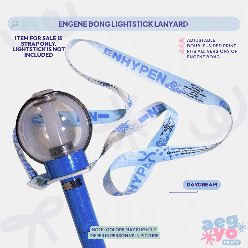 ENHA ENGENE BONG FAN-MADE LIGHTSTICK LANYARD FOR ENGENE BONG | AEGYOPRINTS