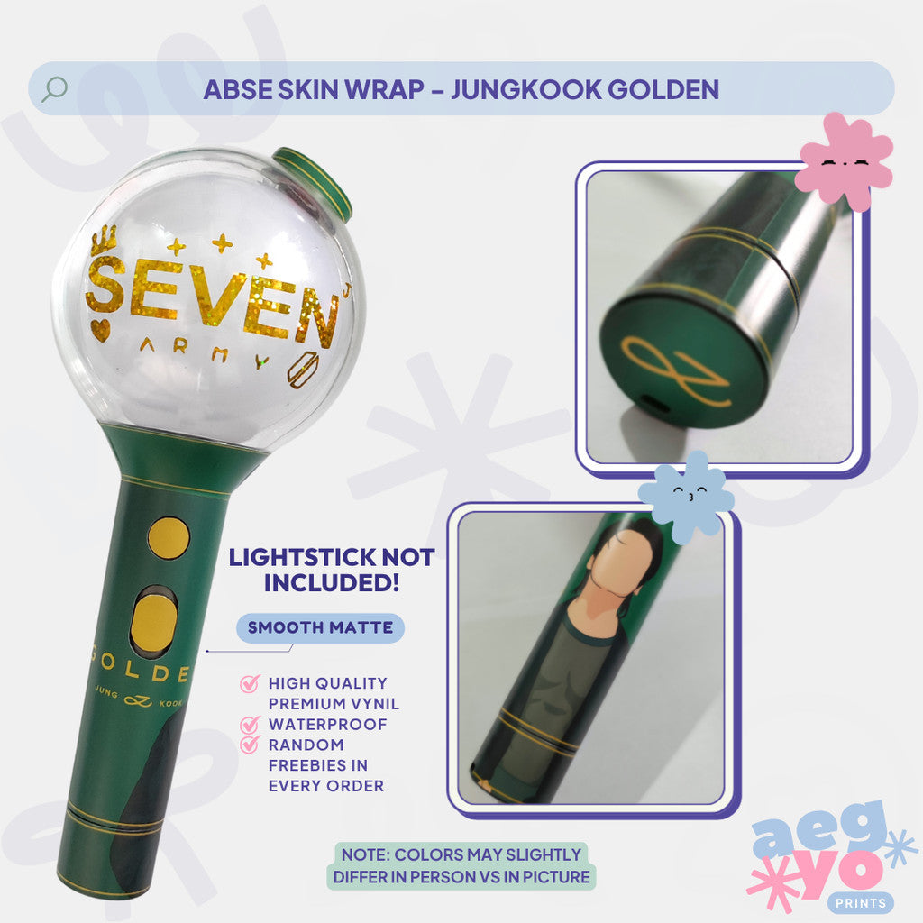 BANGTAN SOLO ALBUM INSPIRED - FAN-MADE Army Bomb Skin Wrap FOR ABSE & ABV4 |BY AEGYOPRINTS