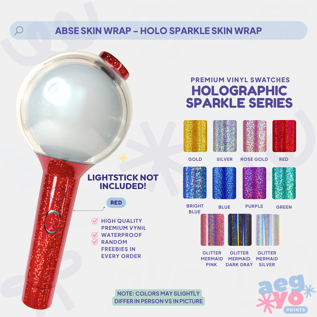 ArmyBomb (ABSE) - Holo Sparkle Skin Decal Sticker by Aegyoprints