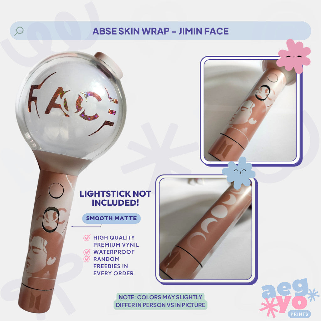 BANGTAN SOLO ALBUM INSPIRED - FAN-MADE Army Bomb Skin Wrap FOR ABSE & ABV4 |BY AEGYOPRINTS