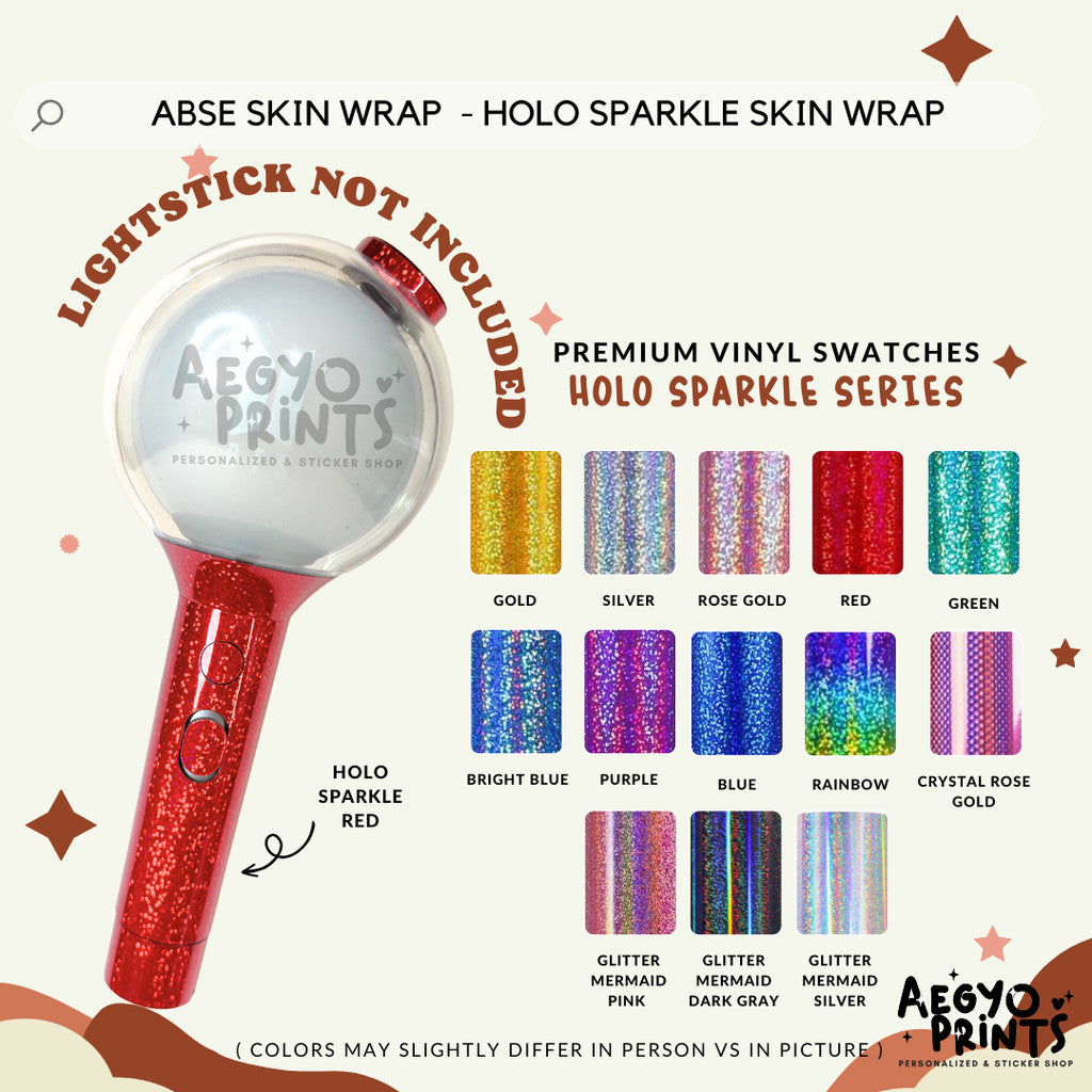 ArmyBomb (ABSE) - Holo Sparkle Skin Decal Sticker by Aegyoprints