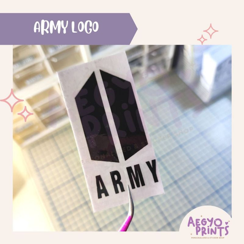 BTS MEMBER SIGNATURE DECAL STICKER by Aegyoprints