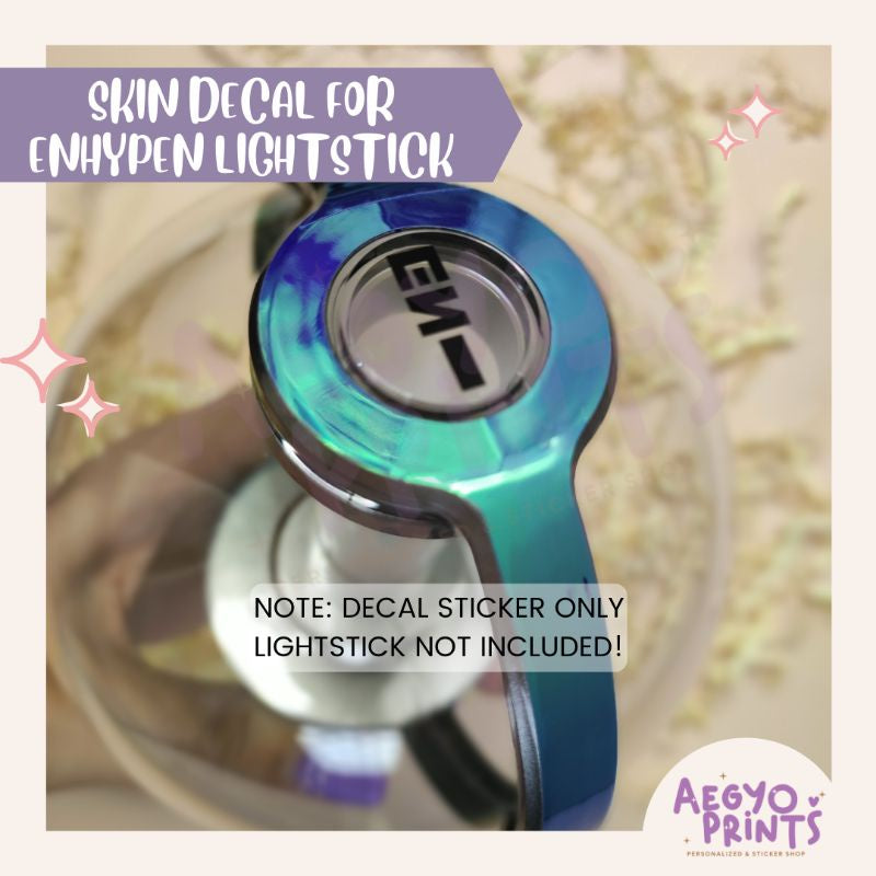 aegyoprints | SKIN DECALS FOR ENHYPEN LIGHTSTICK