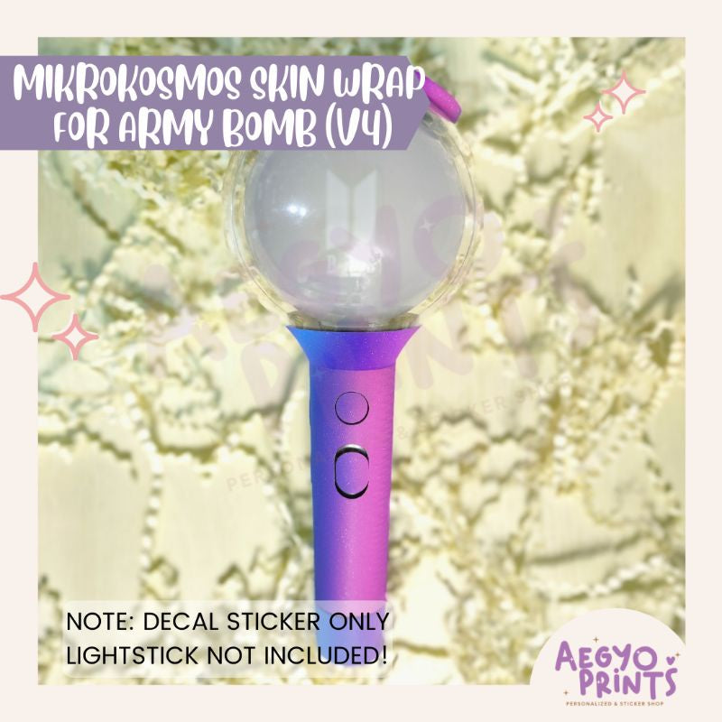 ARMY BOMB MOTS SE (V4) MIKROKOSMOS INSPIRED SKIN DECALS - PREMIUM VINYL by Aegyoprints