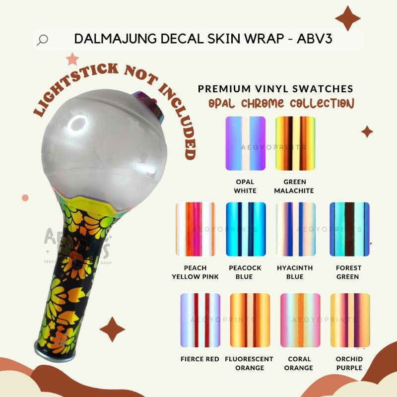 Opal Holographic | Dalmajung Decal Skin for ABV3