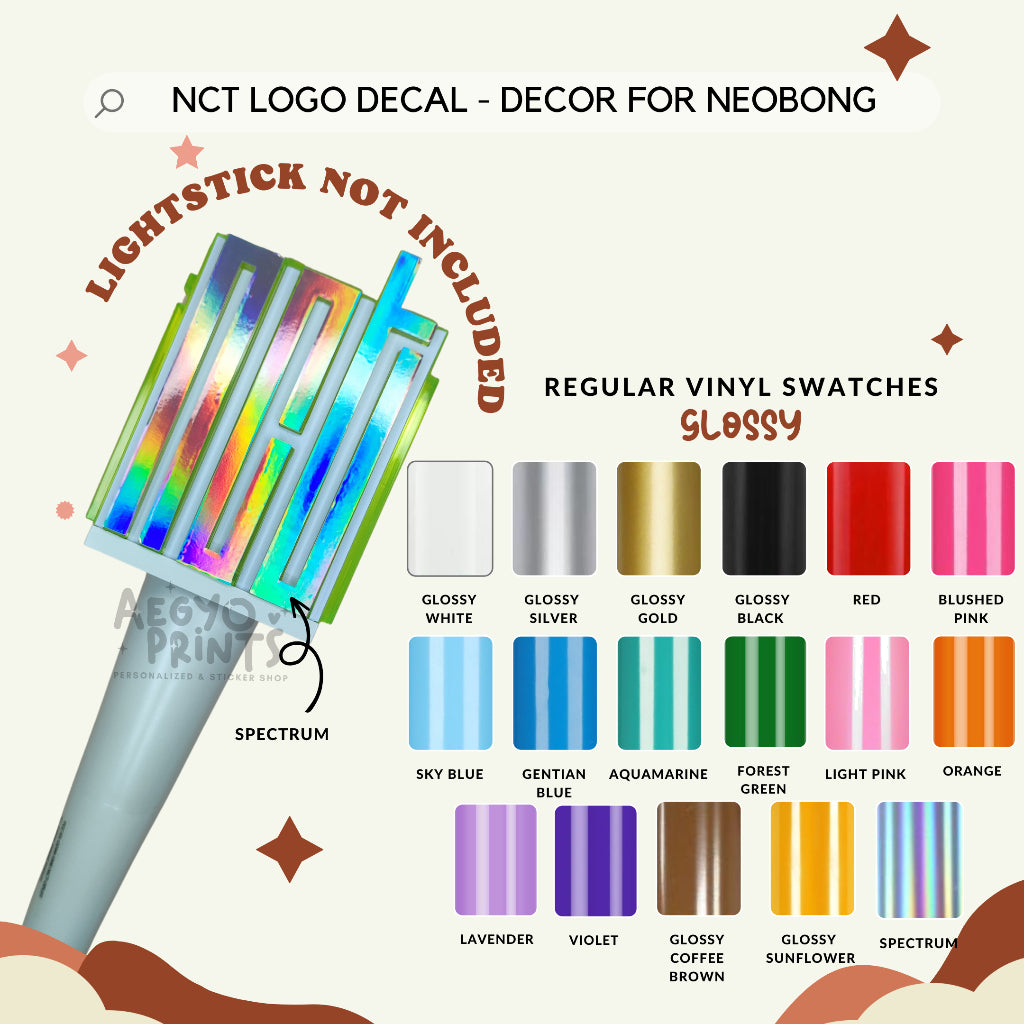 NCT LOGO DECAL - DECOR FOR NEOBONG