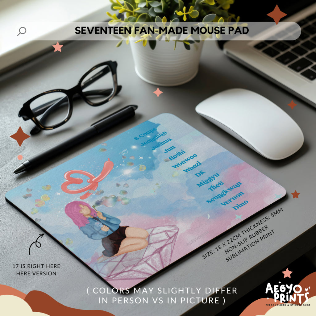 FML CARAT VERSION - SVT Inspired Mouse Pad | Aegyoprints