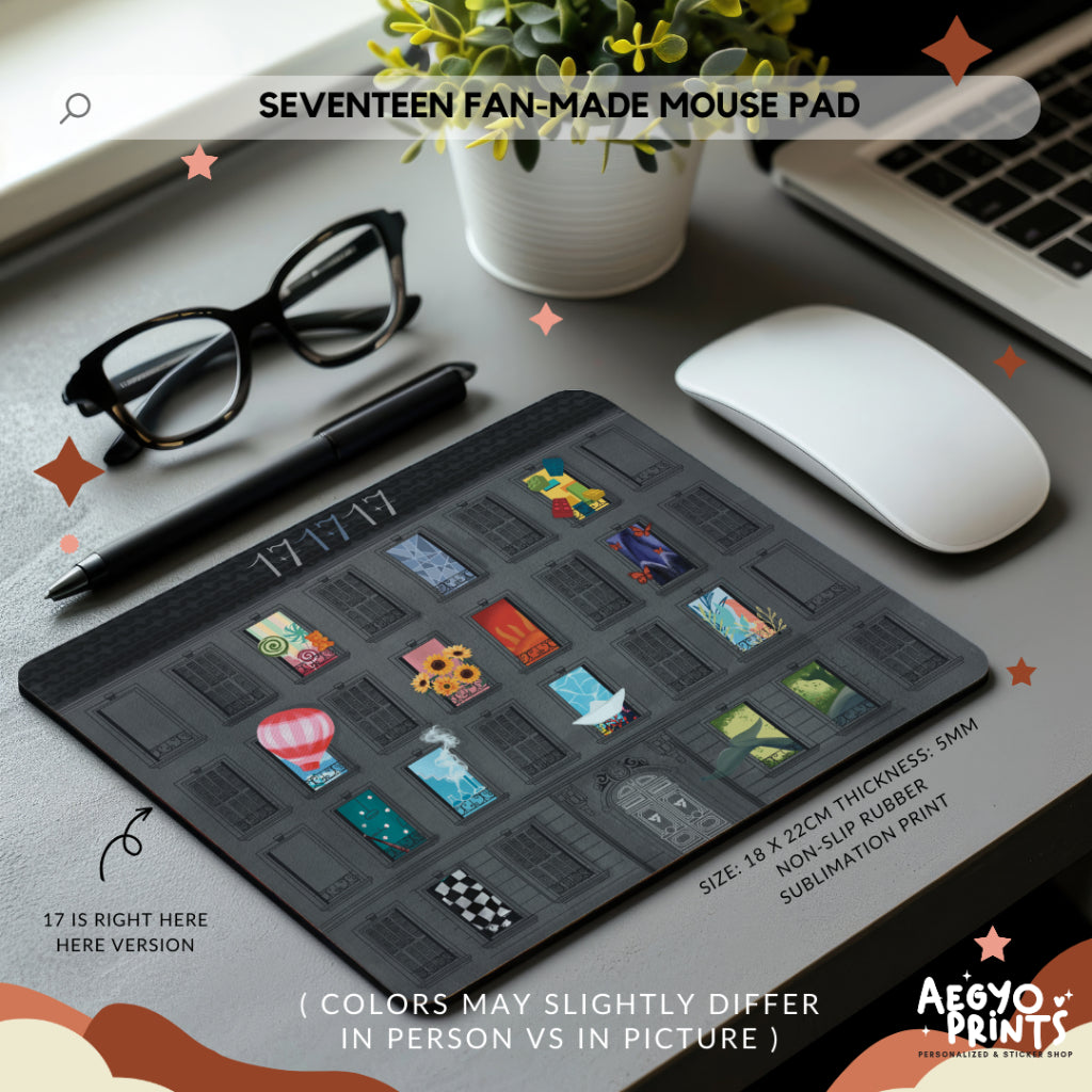 17 is right here - SVT Inspired Mouse Pad | Aegyoprints