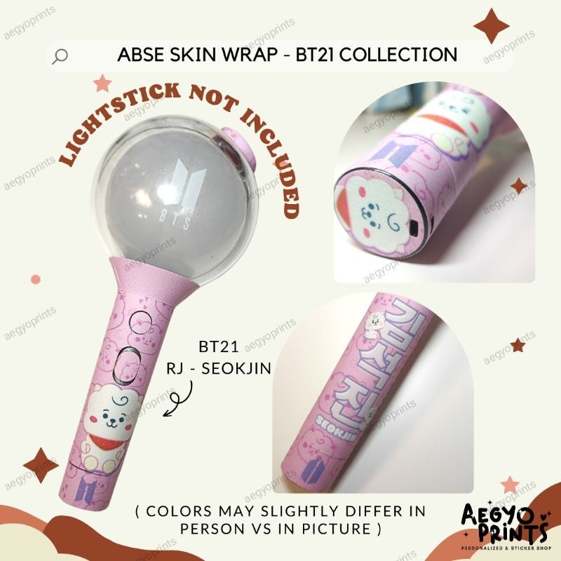 BTS - BT21 COLLECTION THEMED SKIN WRAP FOR ABSE (V4) |BY AEGYOPRINTS