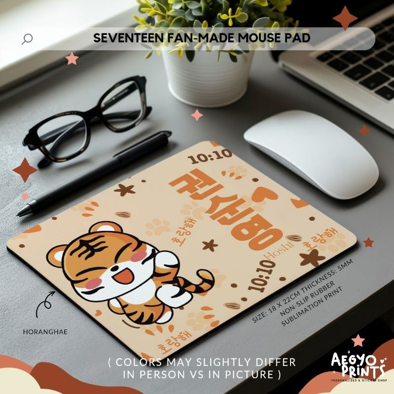 SEVENTEEN Inspired Mouse Pad | Aegyoprints