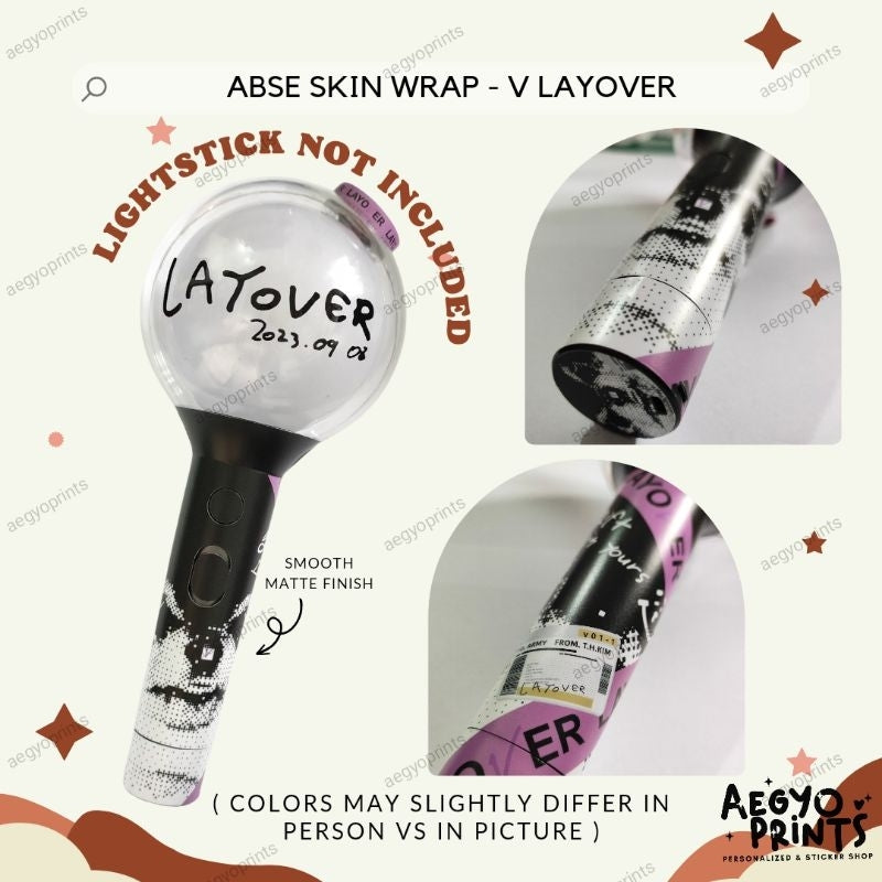 BTS SOLO ALBUM THEMED SKIN WRAP FOR ABSE (V4) |BY AEGYOPRINTS