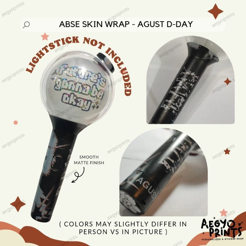 BTS SOLO ALBUM THEMED SKIN WRAP FOR ABSE (V4) |BY AEGYOPRINTS