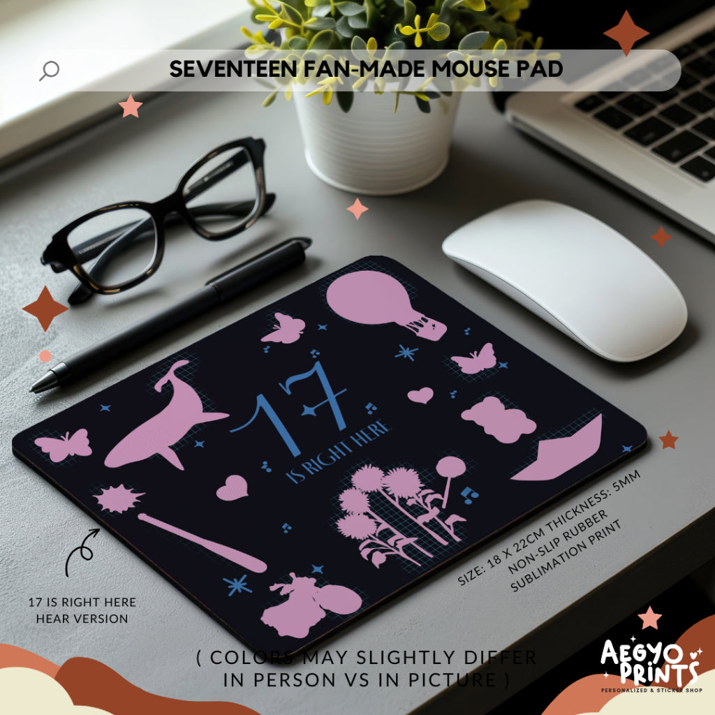 17 is right here - SVT Inspired Mouse Pad | Aegyoprints