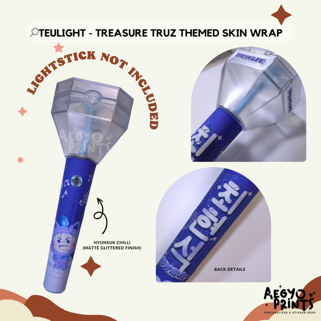 TEULIGHT - TRUZ SKIN WRAP COLLECTION FOR TREASURE LIGHTSTICK | Aegyoprints