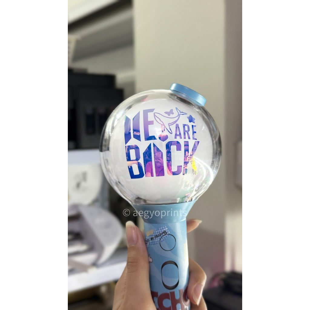WE ARE BACK - 2025 FESTA DECAL STICKER | Aegyoprints