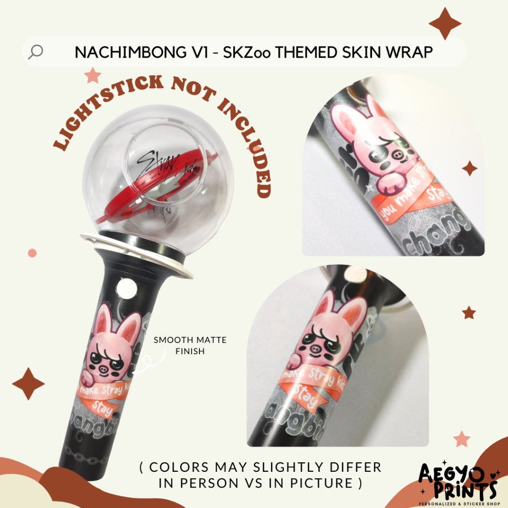 STRAY KIDS NACHIMBONG V1 - SKZoo THEMED SKIN WRAP | by aegyoprints