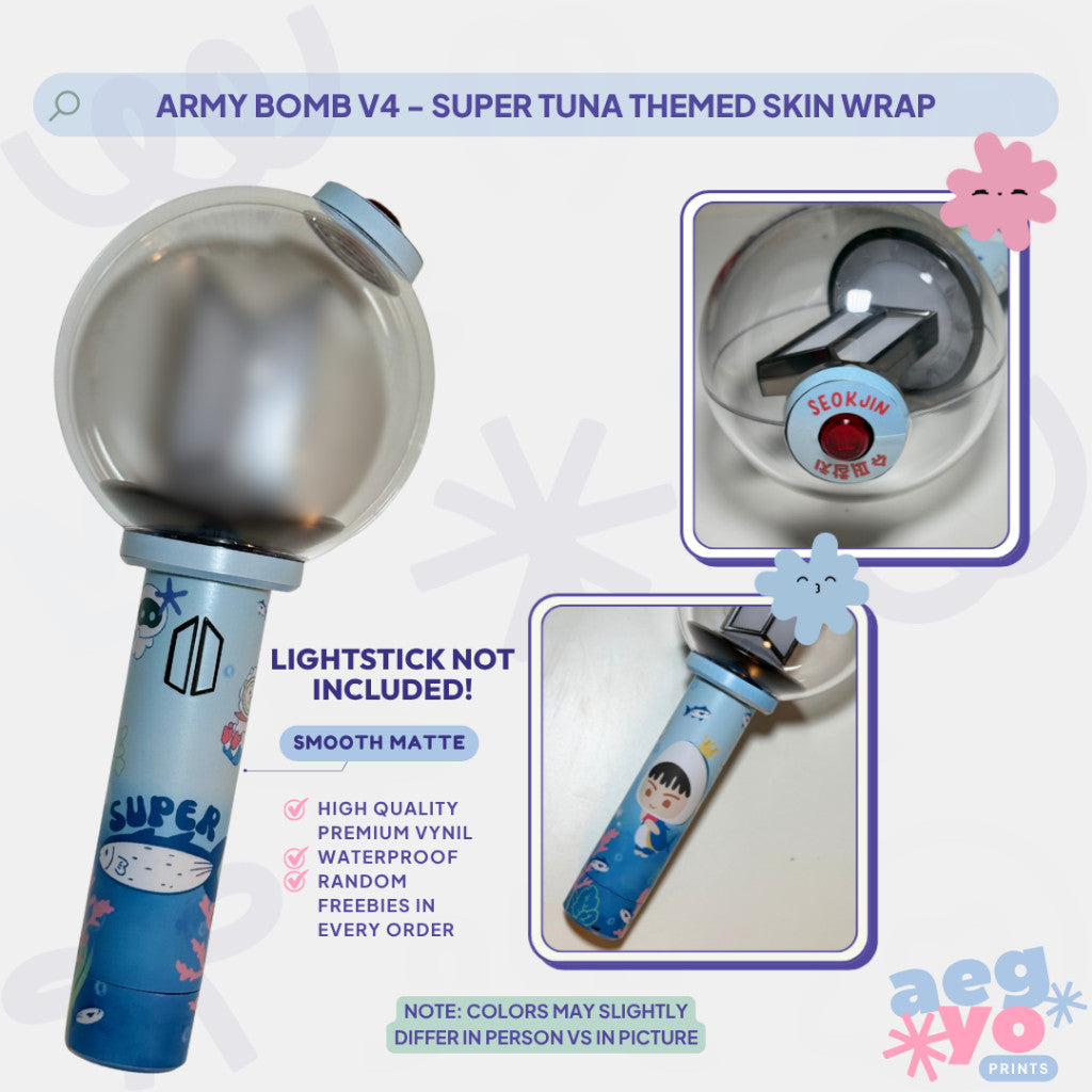 Super Tuna Themed Fan-Made Skin Wrap For ABSE & ABV4 Army Bomb by Aegyoprints