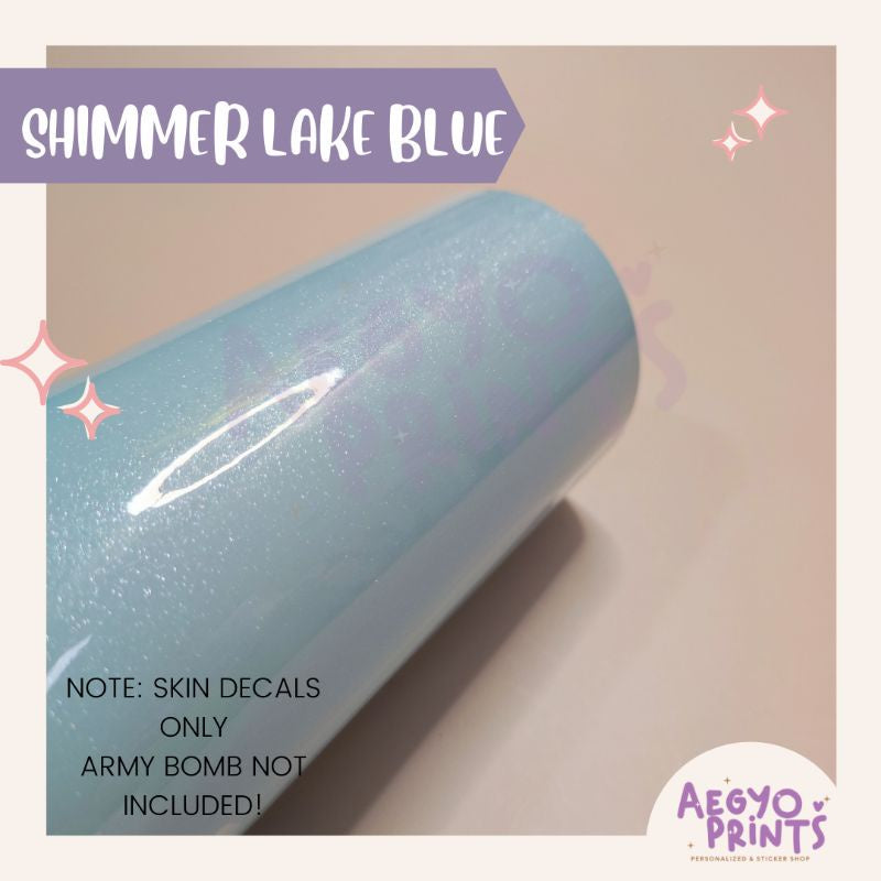 BTS ARMY BOMB V3 - SKIN DECALS PREMIUM SHIMMER COLLECTION