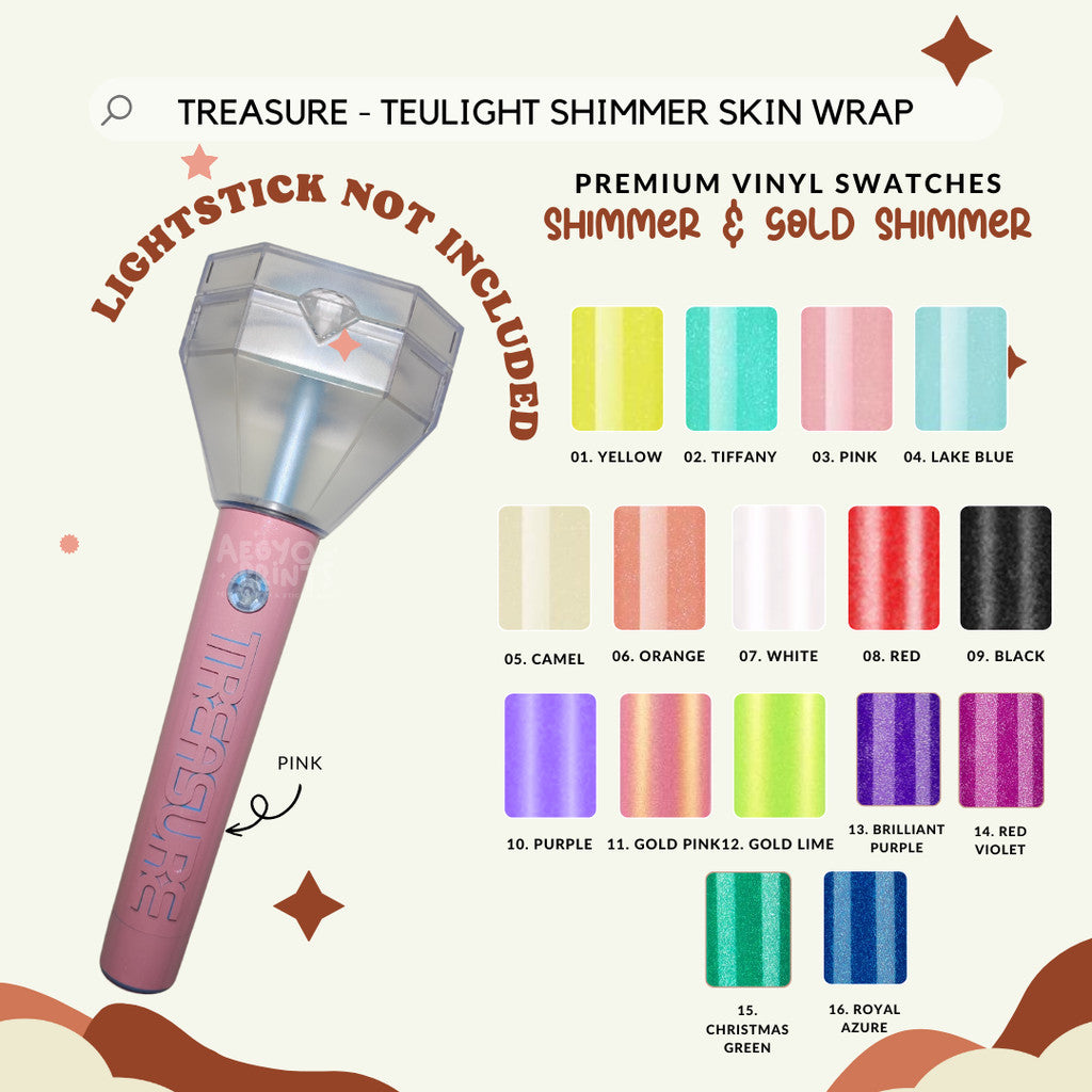 TEULIGHT - SKIN WRAP FOR TREASURE LIGHTSTICK | Aegyoprints