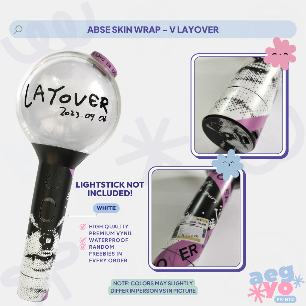 BANGTAN SOLO ALBUM INSPIRED - FAN-MADE Army Bomb Skin Wrap FOR ABSE & ABV4 |BY AEGYOPRINTS