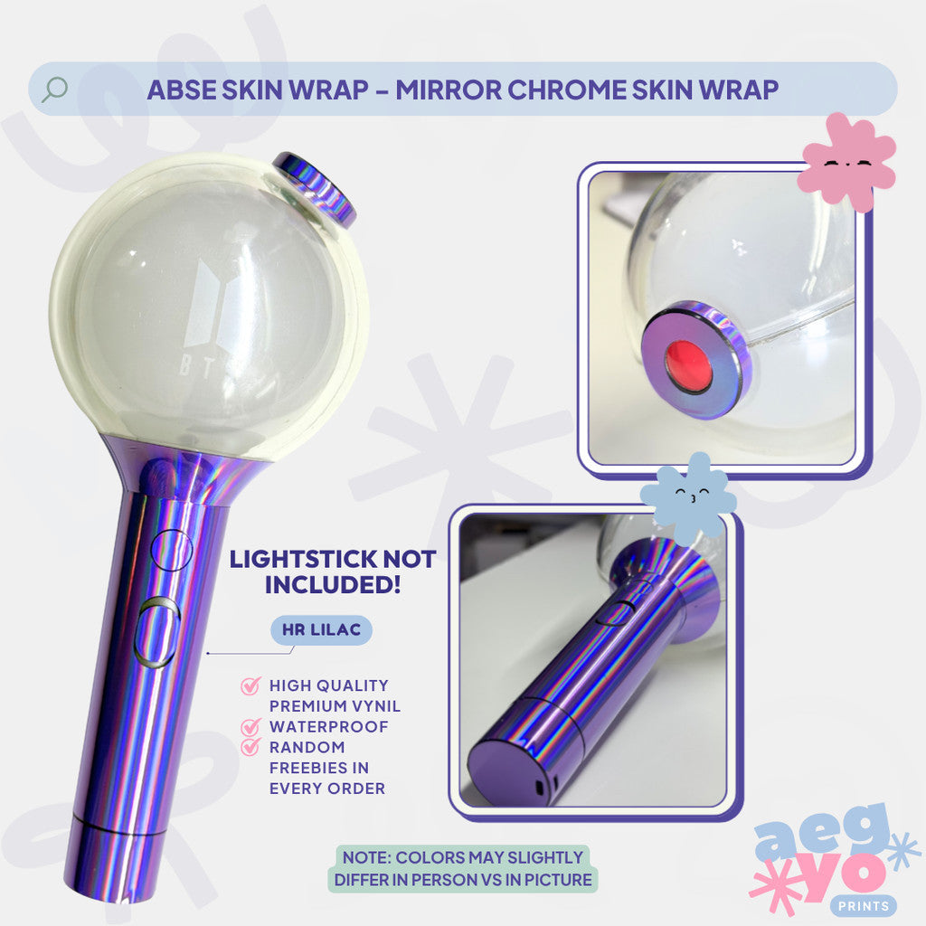 ArmyBomb (ABSE) - Mirror Chrome Skin  Decal Sticker by Aegyoprints
