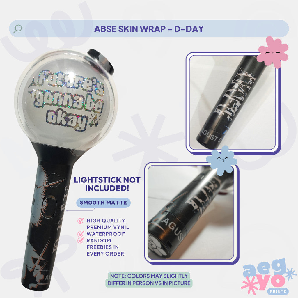 BANGTAN SOLO ALBUM INSPIRED - FAN-MADE Army Bomb Skin Wrap FOR ABSE & ABV4 |BY AEGYOPRINTS