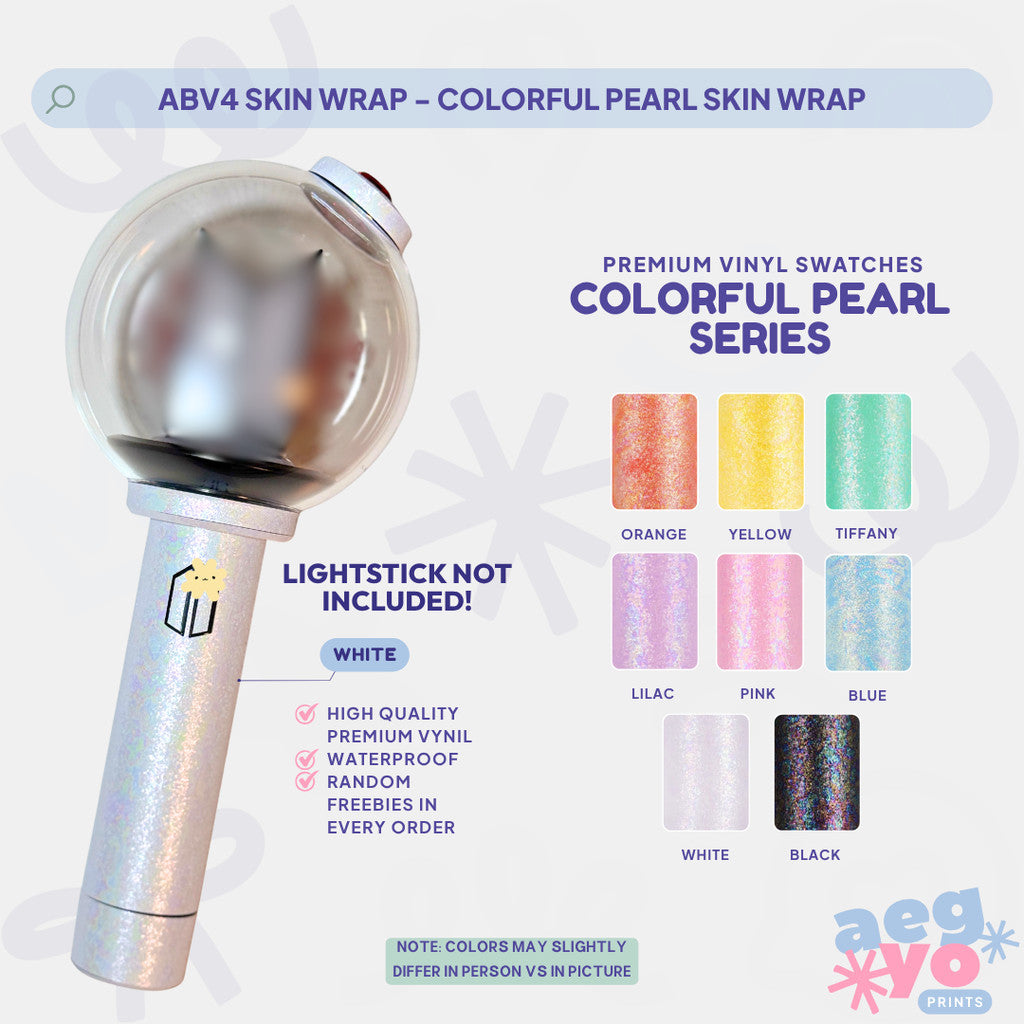 ABV4 - COLORFUL PEARL SERIES FAN-MADE Army Bomb Version 4 Skin Wrap | Aegyoprints