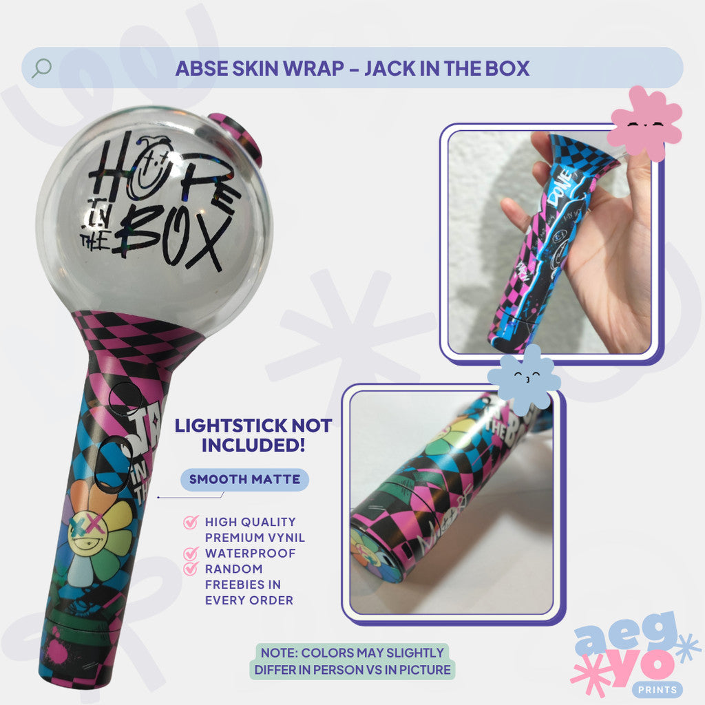 BANGTAN SOLO ALBUM INSPIRED - FAN-MADE Army Bomb Skin Wrap FOR ABSE & ABV4 |BY AEGYOPRINTS