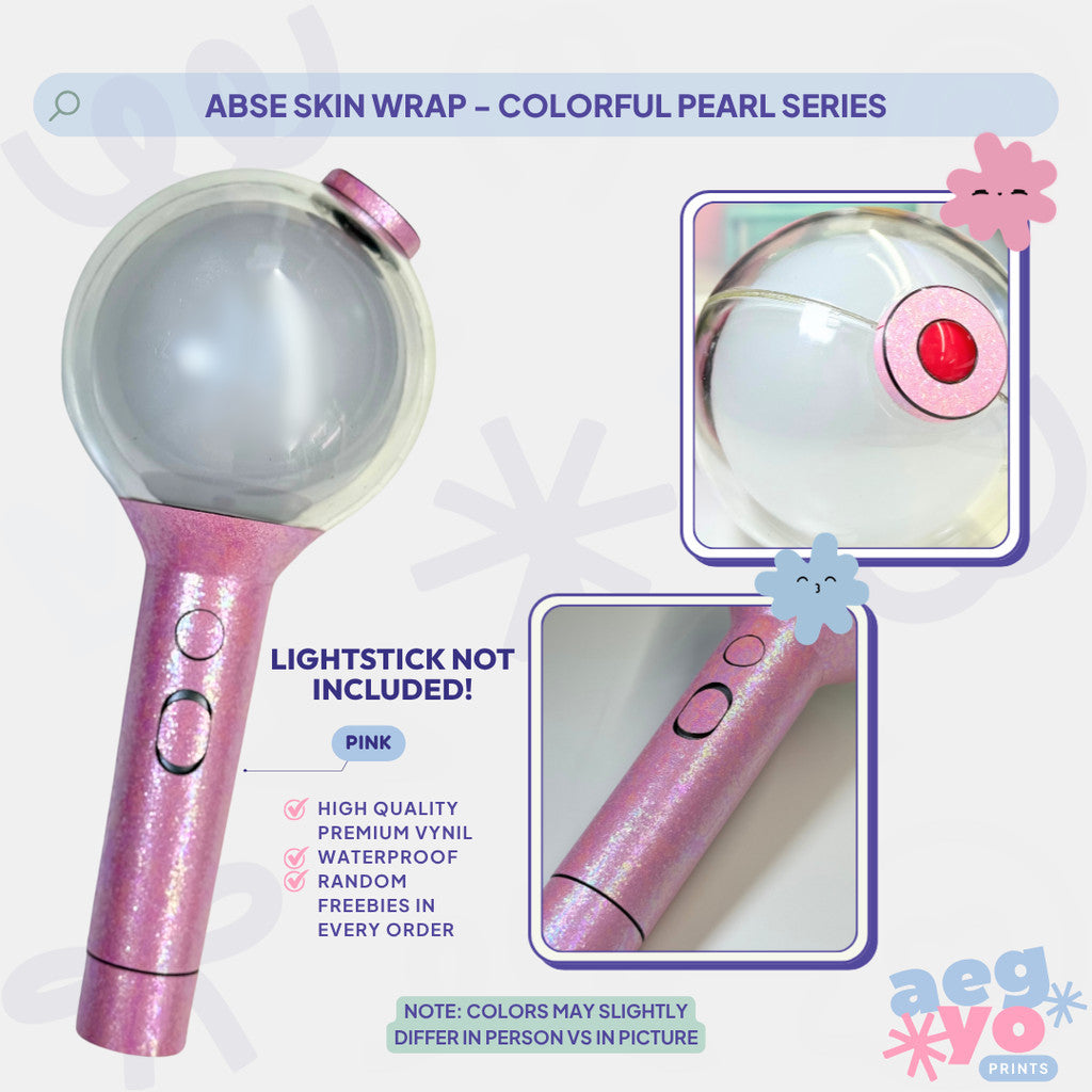 ABSE - COLORFUL PEARL SERIES FAN-MADE Army Bomb Skin Wrap | Aegyoprints (sticker decals only)