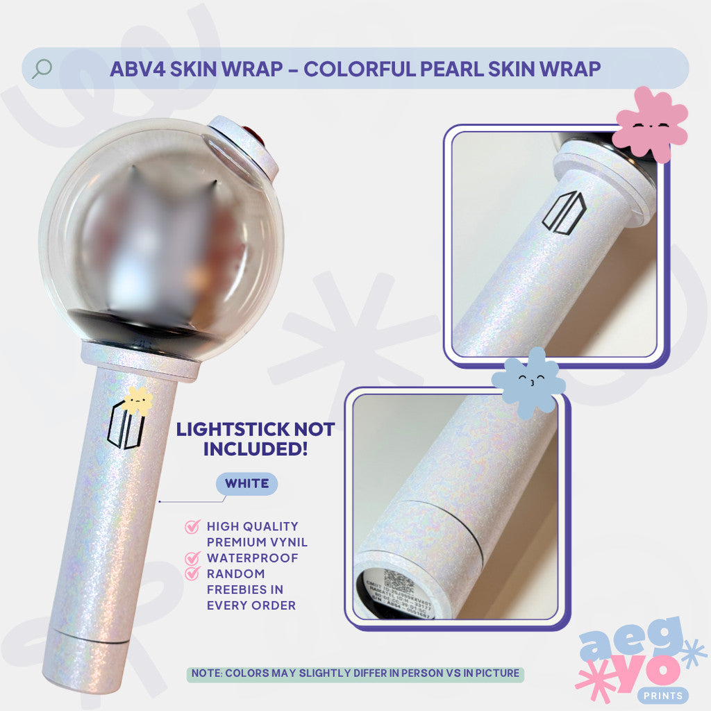ABV4 - COLORFUL PEARL SERIES FAN-MADE Army Bomb Version 4 Skin Wrap | Aegyoprints