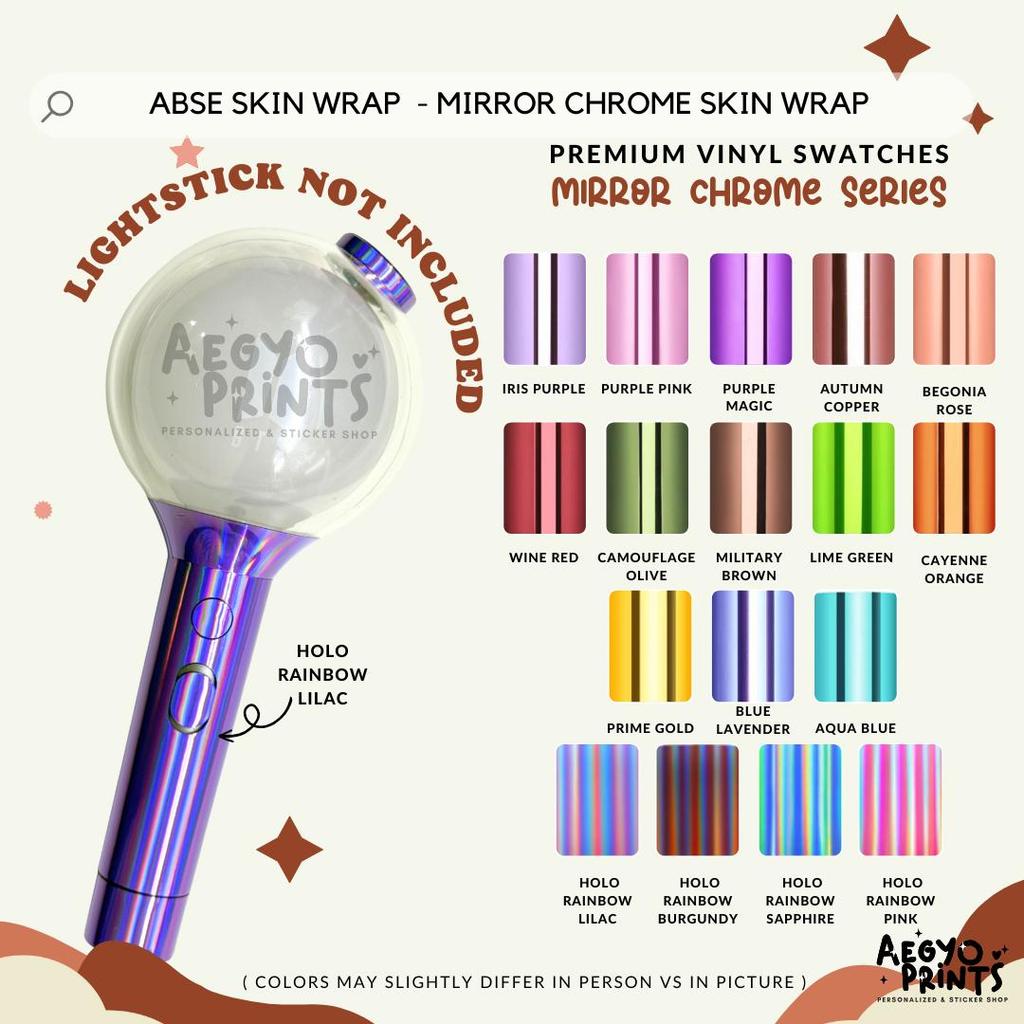 ArmyBomb (ABSE) - Mirror Chrome Skin  Decal Sticker by Aegyoprints
