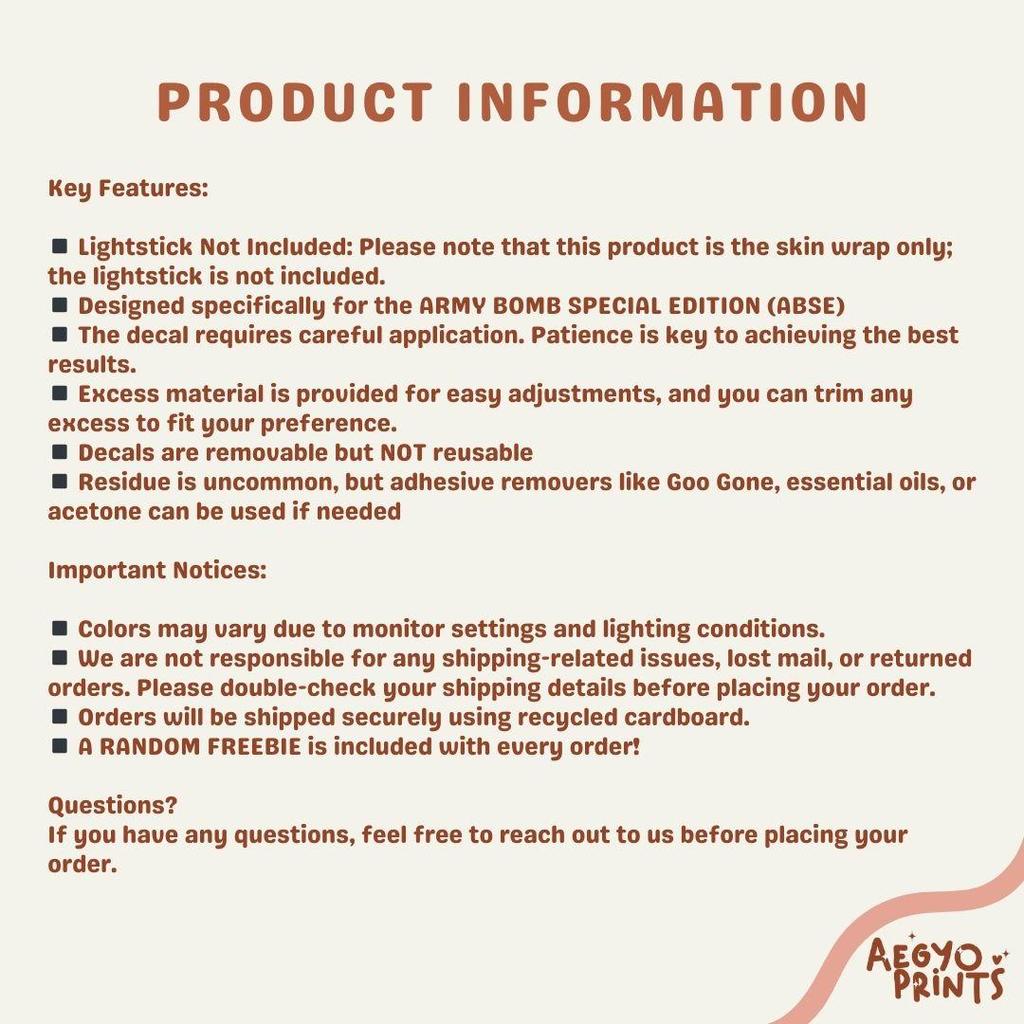 ArmyBomb (ABSE) - Mirror Chrome Skin  Decal Sticker by Aegyoprints